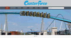 Desktop Screenshot of coasterforce.com